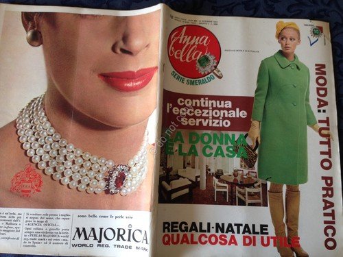 Annabella Rivista Magazine 15 Dicembre 1966 n.50 Lollo Bobby Solo … | Immagine principale