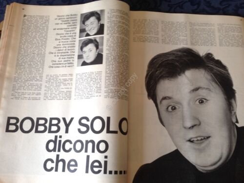 Annabella Rivista Magazine 15 Dicembre 1966 n.50 Lollo Bobby Solo …