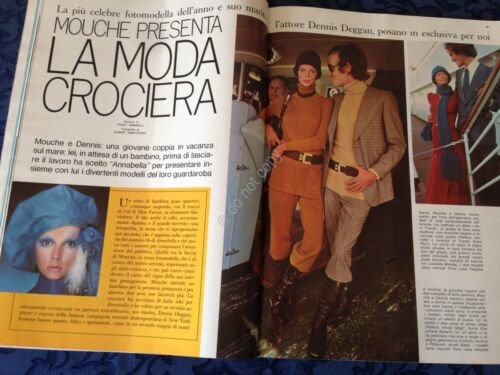 Annabella Rivista Magazine 15 Dicembre 1970 n.50 Mastroianni Mouche Milva …