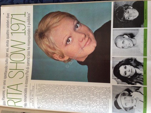 Annabella Rivista Magazine 15 Dicembre 1970 n.50 Mastroianni Mouche Milva …