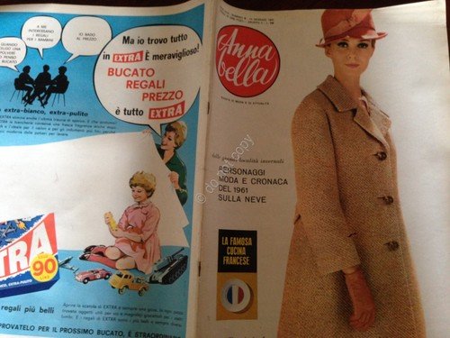 Annabella Rivista Magazine 15 Gennaio 1961 N. 3 Belmondo Mina … | Immagine principale