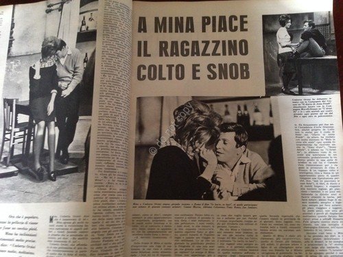 Annabella Rivista Magazine 15 Gennaio 1961 N. 3 Belmondo Mina … | Immagine Gallery 3
