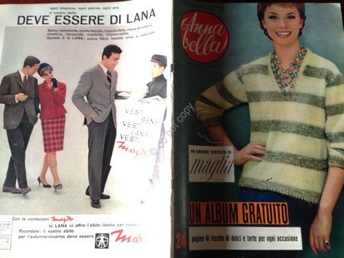 Annabella Rivista Magazine 15 Ottobre 1961 N.42 Paolo Stoppa inserto … | Immagine principale