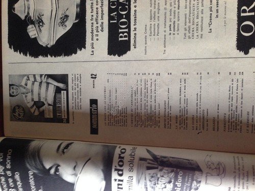 Annabella Rivista Magazine 15 Ottobre 1961 N.42 Paolo Stoppa inserto … | Immagine Gallery 2