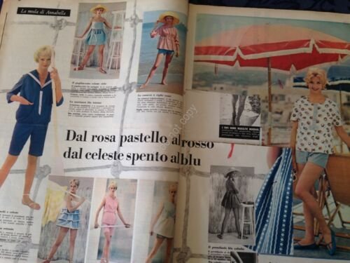 Annabella Rivista Magazine 16 Agosto 1959 n.33 A. Ekberg