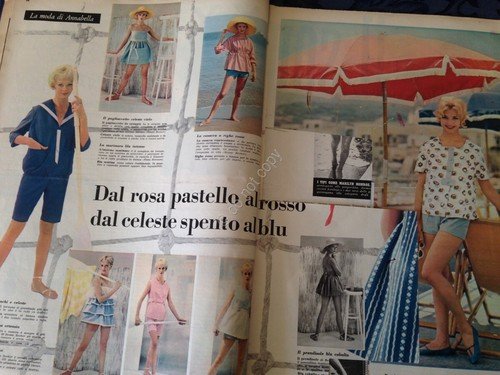 Annabella Rivista Magazine 16 Agosto 1959 n.33 A. Ekberg