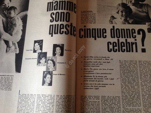 Annabella Rivista Magazine 16 Luglio 1961 N.29 Elisabetta II M … | Immagine Gallery 3