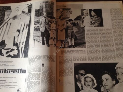 Annabella Rivista Magazine 16 Luglio 1961 N.29 Elisabetta II M …