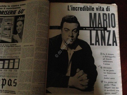 Annabella Rivista Magazine 17 Aprile 1960 N.16 Mario Lanza Miranda … | Immagine Gallery 2