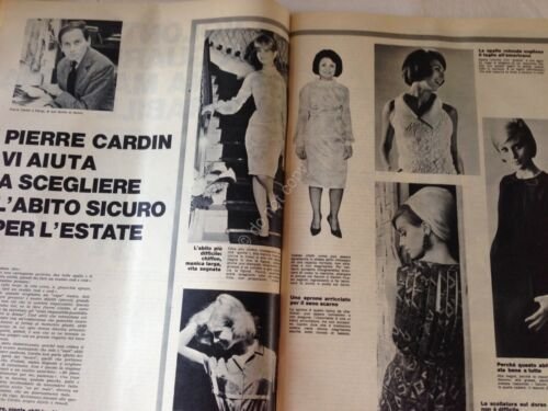 Annabella Rivista Magazine 17 Maggio 1964 n.20 Lollobrigida Pierre Cardin