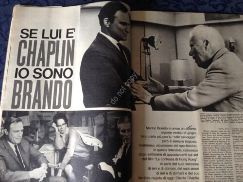 Annabella Rivista Magazine 17 Marzo 1966 n.11 Marlon Brando inserto …