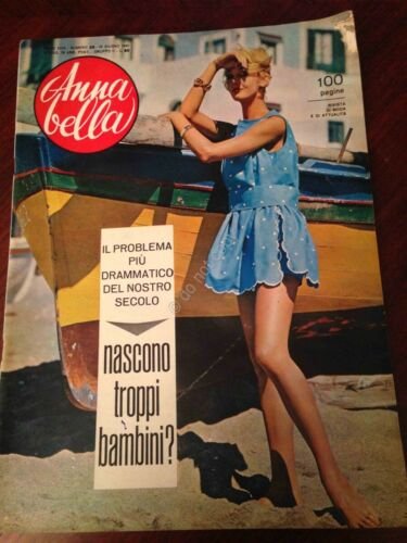 Annabella Rivista Magazine 18 Giugno 1961 n. 25 Gaber Martinelli …