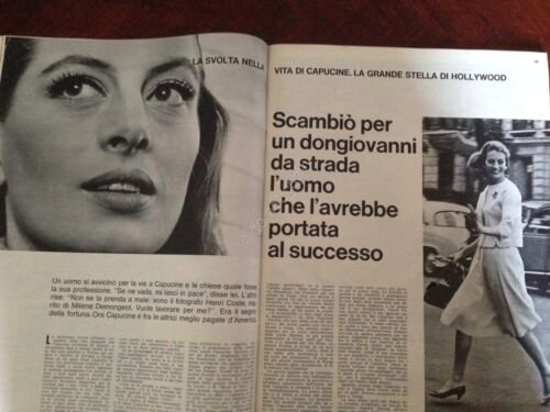 Annabella Rivista Magazine 18 Marzo 1965 n.12 Capucine