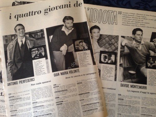 Annabella Rivista Magazine 18 Ottobre 1959 n.42 Volontè Montemurri