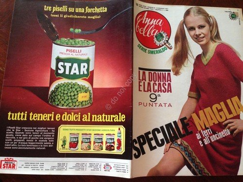 Annabella Rivista Magazine 19 Gennaio 1967 n.3 Mina Sergio Leone | Immagine principale