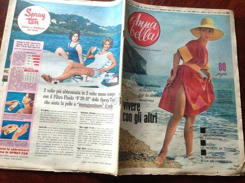 Annabella Rivista Magazine 19 Giugno 1960 N. 25 Cardinale Signoret | Immagine principale
