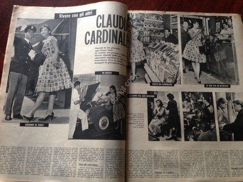 Annabella Rivista Magazine 19 Giugno 1960 N. 25 Cardinale Signoret