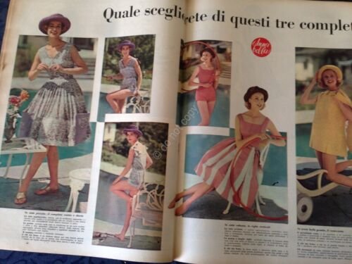 Annabella Rivista Magazine 19 Luglio 1959 n.29 Loren Lollobrigida