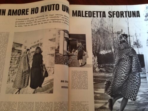 Annabella Rivista Magazine 19 Marzo 1961 n.12 Spose Ava Gardner …