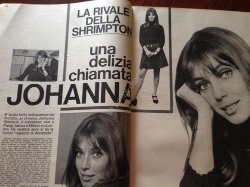 Annabella Rivista Magazine 2 Febbraio 1967 n.5 Johanna Shimkus