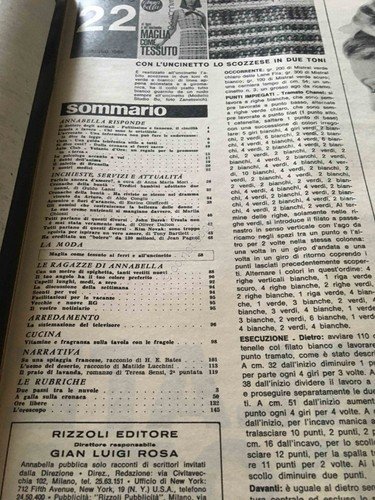 Annabella Rivista Magazine 2 Giugno 1966 n.22 Modugno Kim Novak | Immagine Gallery 2
