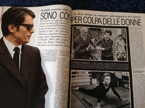 Annabella Rivista Magazine 20 Maggio 1970 n.20 Schiaffino Delon Pravo …