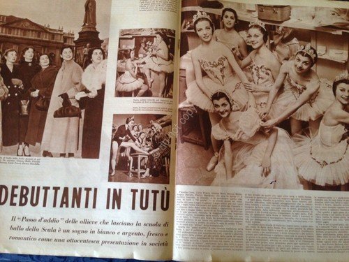 Annabella Rivista Magazine 20 Marzo 1955 n.12 debuttanti