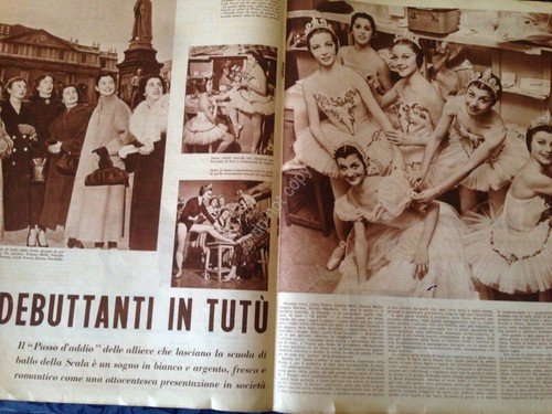 Annabella Rivista Magazine 20 Marzo 1955 n.12 debuttanti