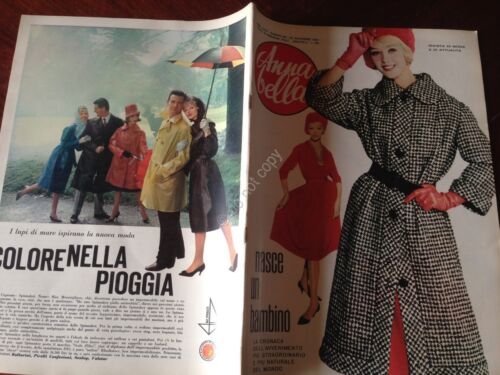 Annabella Rivista Magazine 20 Novembre 1960 N.47 Gabriele Ferzetti Jackie …