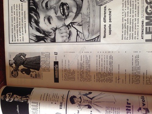 Annabella Rivista Magazine 20 Novembre 1960 N.47 Gabriele Ferzetti Jackie … | Immagine Gallery 4