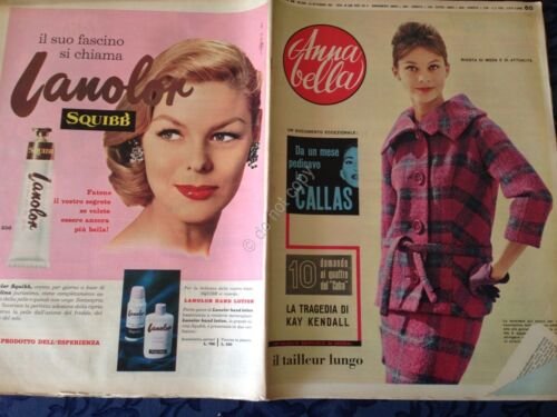 Annabella Rivista Magazine 20 Settembre 1959 n.38 Callas Franca Bettoia