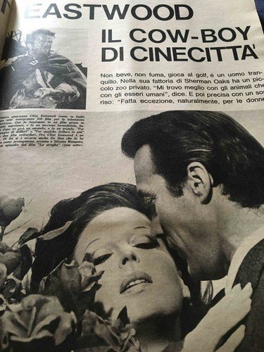 Annabella Rivista Magazine 21 Aprile 1966 n.16 Clint Eastwood Totò