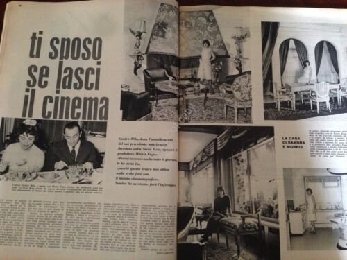 Annabella Rivista Magazine 21 Gennaio 1962 n.3 Sandra Milo Picasso …