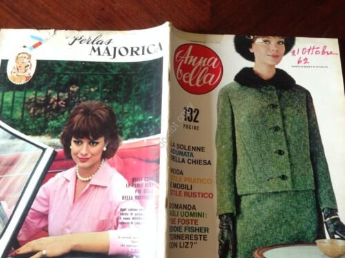 Annabella Rivista Magazine 21 Ottobre 1962 n. 42 Mondaini Vianello …