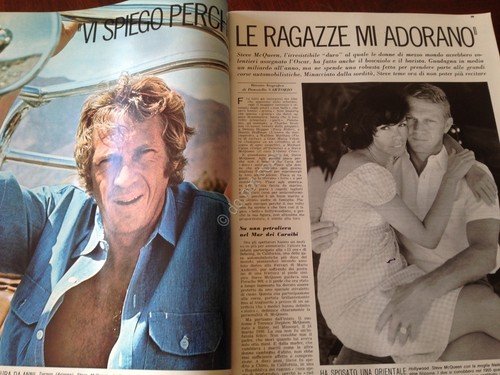 Annabella Rivista Magazine 22 Aprile 1970 N.16 Steve Mc Queen …