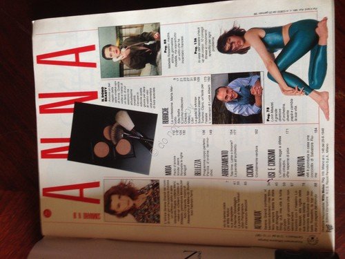 Annabella Rivista Magazine 22 Aprile 1988 n.18 I. Rossellini Maazel … | Immagine Gallery 2