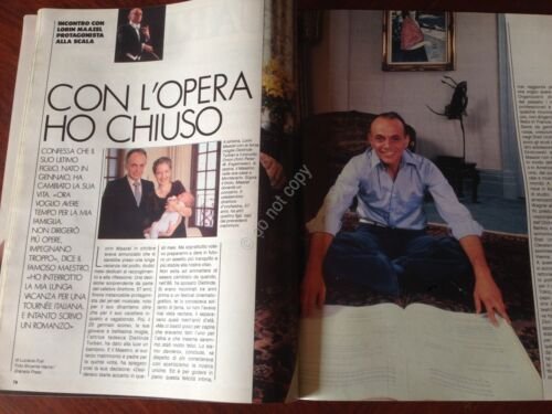 Annabella Rivista Magazine 22 Aprile 1988 n.18 I. Rossellini Maazel …