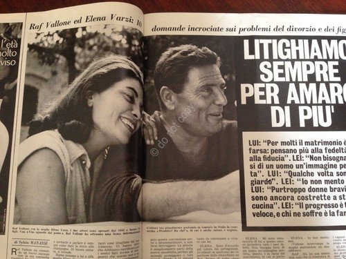 Annabella Rivista Magazine 22 Dicembre 1970 n.51 Raf Vallone Elena … | Immagine Gallery 3