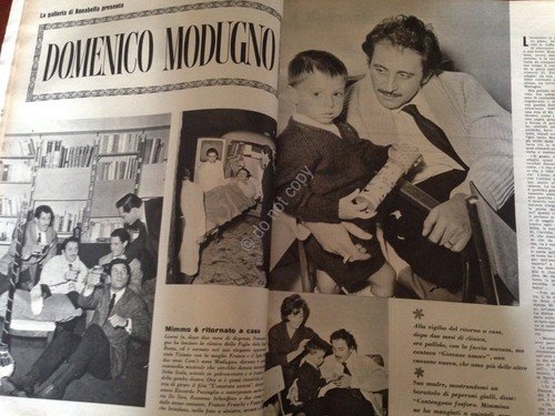 Annabella Rivista Magazine 22 Gennaio 1961 N. 4 Domenico Modugno | Immagine Gallery 3