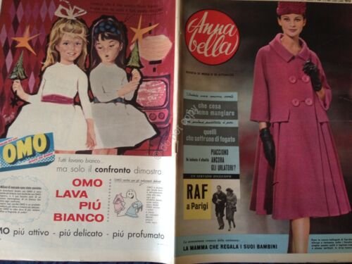 Annabella Rivista Magazine 22 Novembre 1959 n.47 Raf Vallone