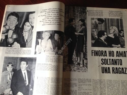 Annabella Rivista Magazine 22 Ottobre 1961 N.43 Proclemer Tony Dallara …