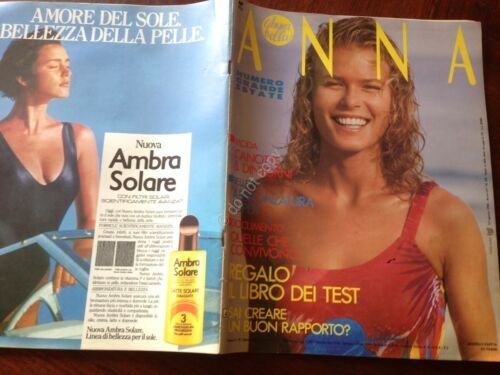 Annabella Rivista Magazine 23 Agosto 1986 n.34 Hepburn Rosita Celentano