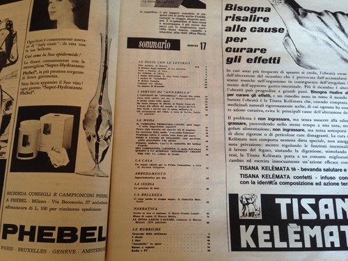 Annabella Rivista Magazine 23 Aprile 1961 n. 17 Gagarin Monica …