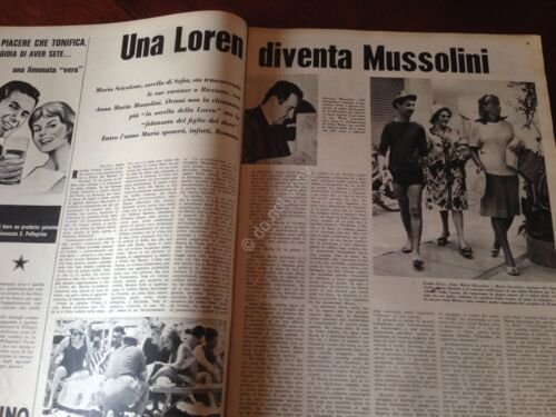 Annabella Rivista Magazine 23 Luglio 1961 N.30 Raffaele Pisu Sorella …