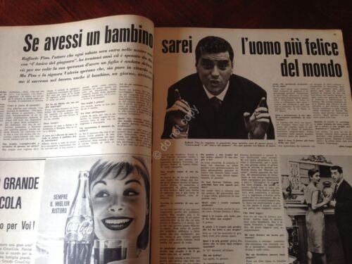 Annabella Rivista Magazine 23 Luglio 1961 N.30 Raffaele Pisu Sorella …