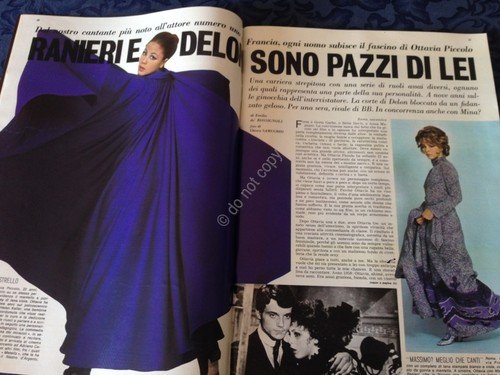 Annabella Rivista Magazine 23 Novembre 1971 n.47 Ottavia Piccolo Mina …