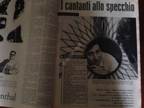 Annabella Rivista Magazine 24 Aprile 1960 N.17 Tony Dallara Karim