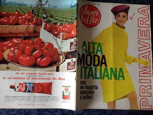 Annabella Rivista Magazine 24 Febbraio 1966 n.8 Alta Moda Italiana | Immagine principale