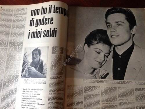 Annabella Rivista Magazine 24 Giugno 1962 n.25 Delon Fallaci