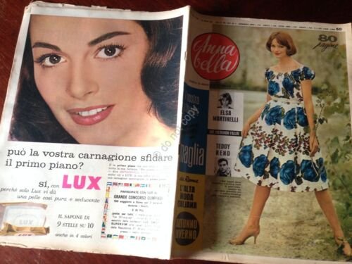 Annabella Rivista Magazine 24 Luglio 1960 N. 30 Mastroianni Podest …